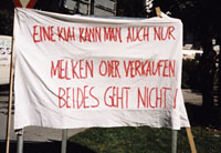 Protest in Lngenfeld